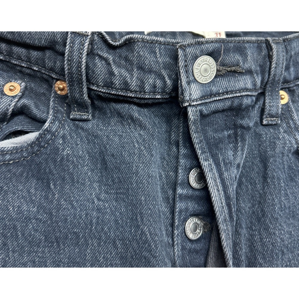 Levis Wedgie BIG E Button Fly Stretch Womens Sz 31 Straight, EXCELLENT CONDITION - Picture 13 of 13